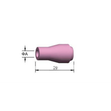 Boquilla de cerámica para la antorcha de soldadura tig